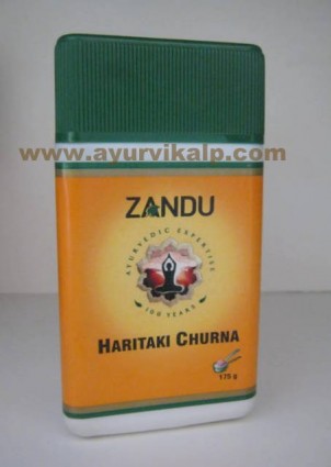 Zandu Haritaki Churna, Terminalia Chebula, Carminative, Laxative powder